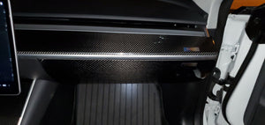 Carbon Fiber Glove Box Cover 2017+ (Model 3) LHD Only