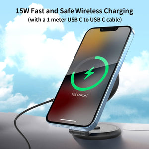 15w Wireless Charging Phone Magnetic Holder 2019+ (Model 3/Y)