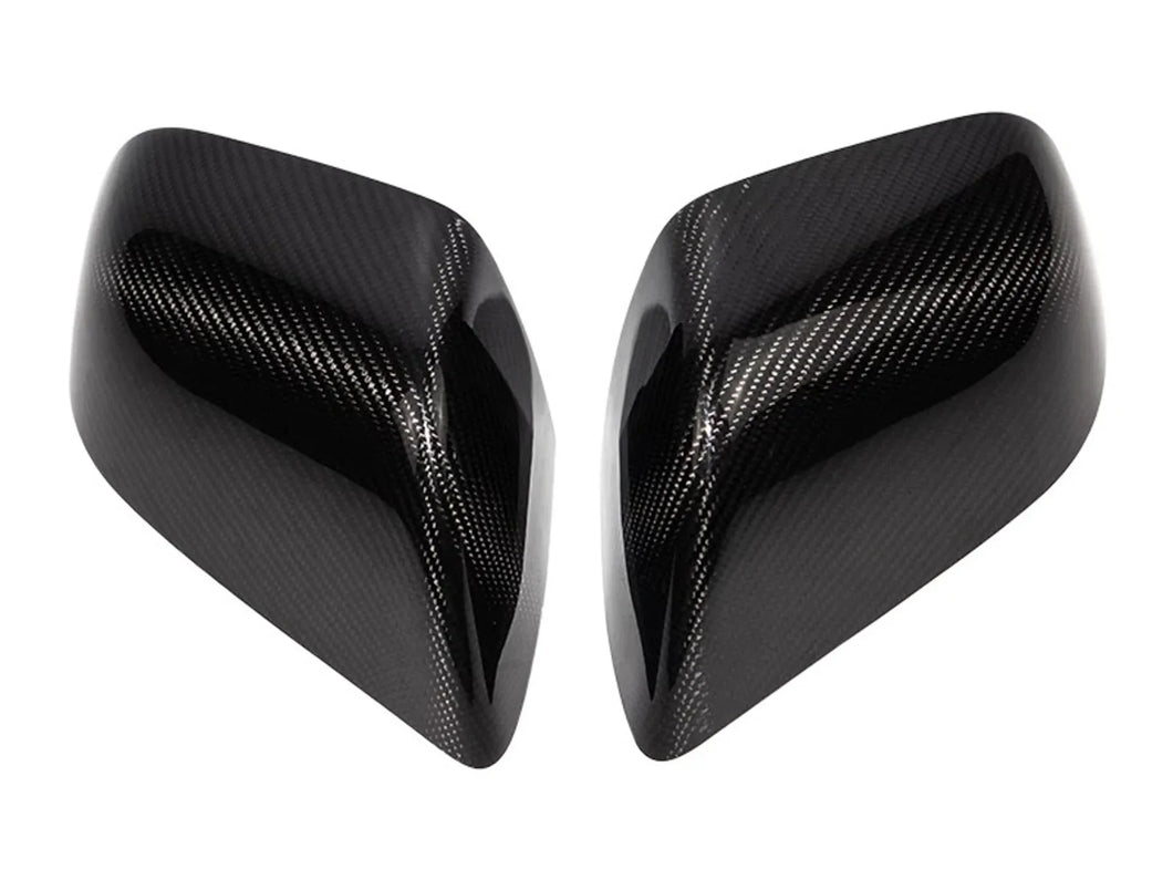 Carbon Fiber Mirror Caps 2015+ (Model X)