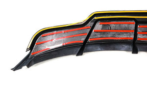 V Type Rear Diffuser with LED 2017+ (Model 3)