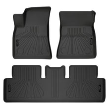 Load image into Gallery viewer, Black Front &amp; Second Row Floor Liners 2018-19 (Model 3)
