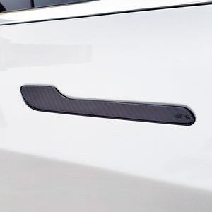 Carbon Fiber Door Handle Covers for Tesla Model 3 & Y