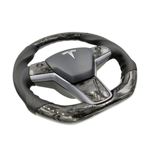 Forged Carbon Steering Wheel for Tesla Model 3 & Y (no core exchange)