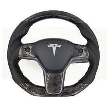 Load image into Gallery viewer, Forged Carbon Steering Wheel for Tesla Model 3 &amp; Y (no core exchange)